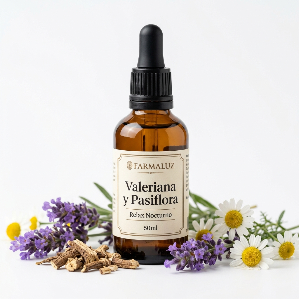 Tintura Madre Valeriana & Pasiflora (Relax Nocturno 50ml)